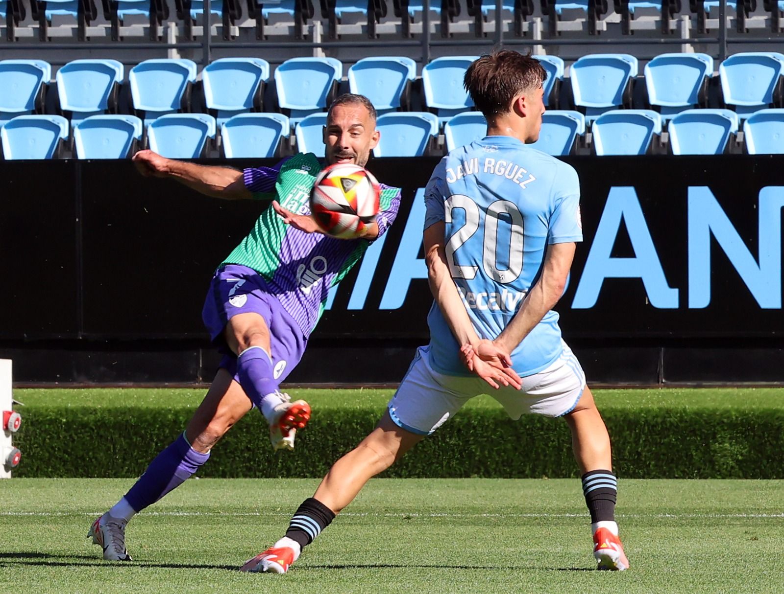 El Celta B - Málaga, en imágenes