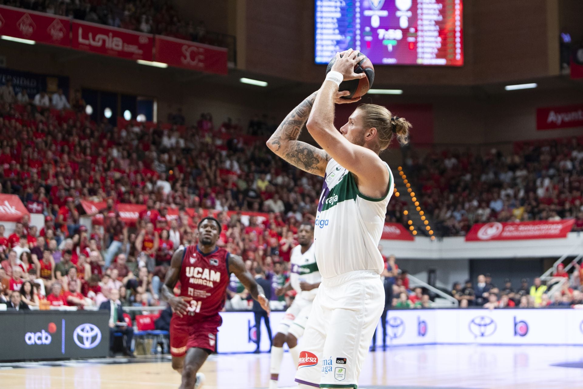 El UCAM Murcia- Unicaja, en imágenes