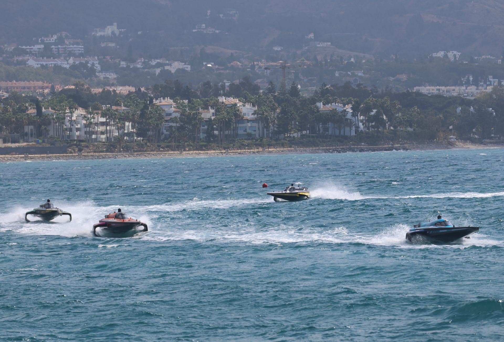 La Fórmula E de los mares en Marbella, en imágenes