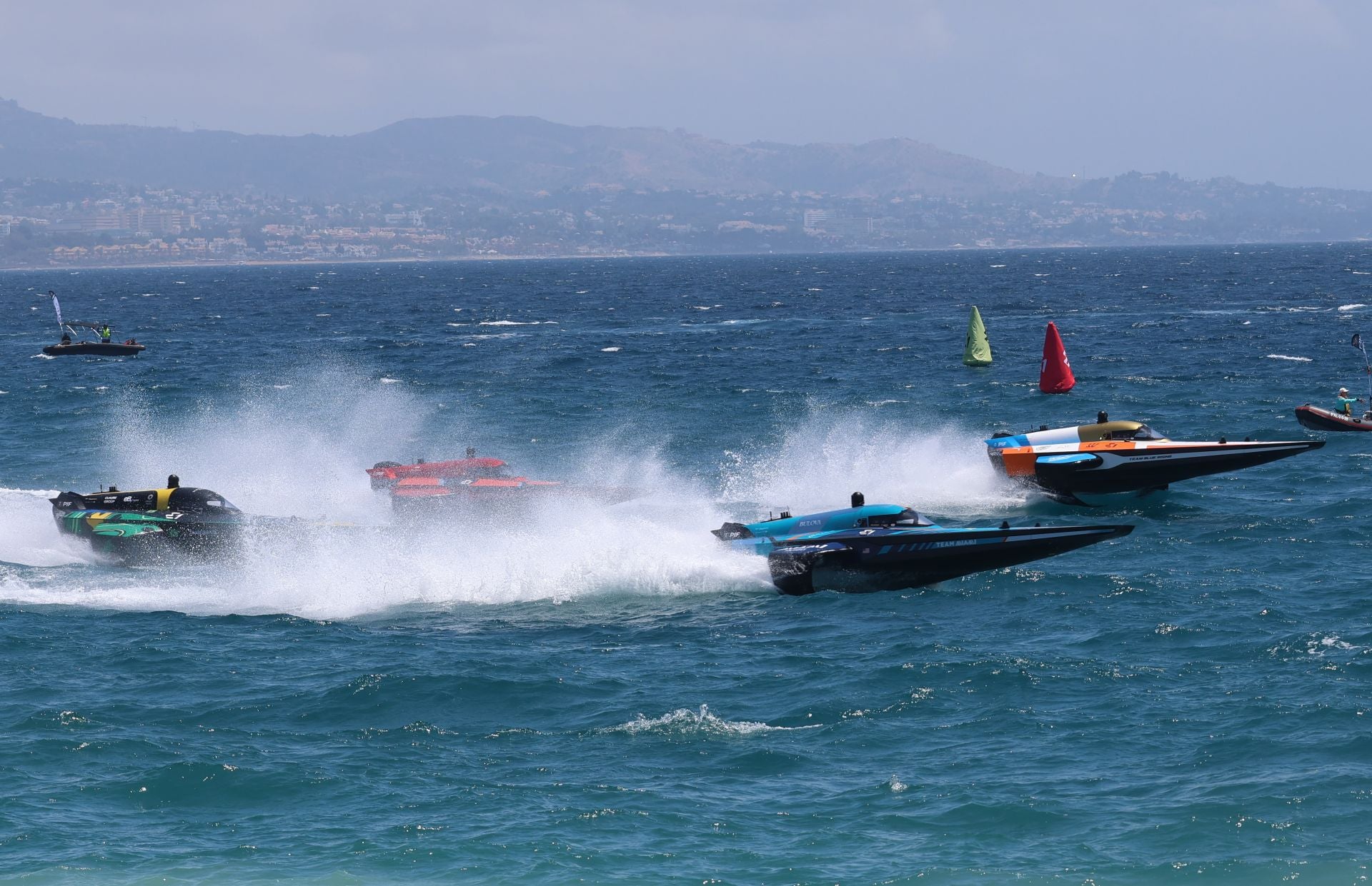 La Fórmula E de los mares en Marbella, en imágenes