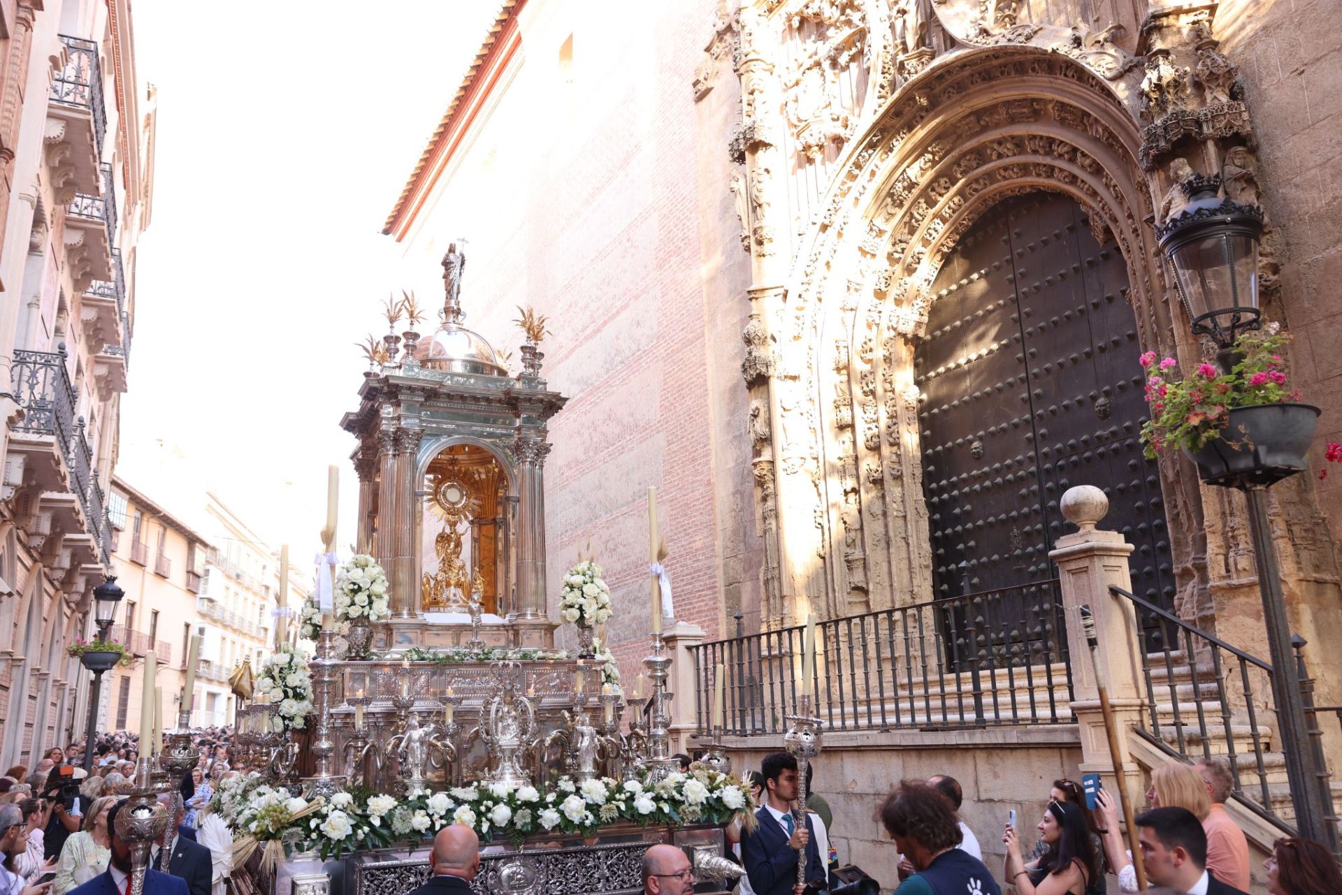 La procesión del Corpus en Málaga, en imágenes