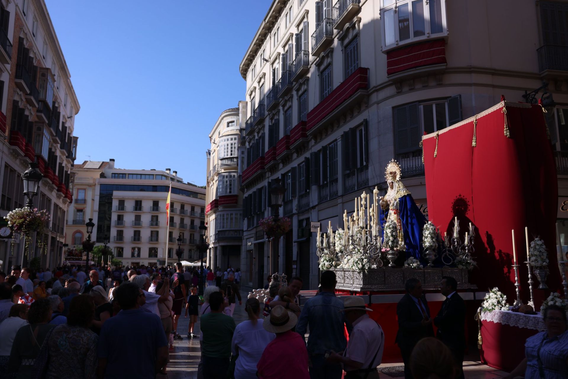 La procesión del Corpus en Málaga, en imágenes