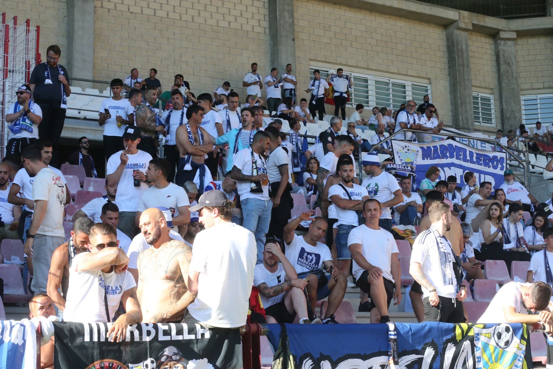 La victoria del Marbella al Logroñés, en imágenes