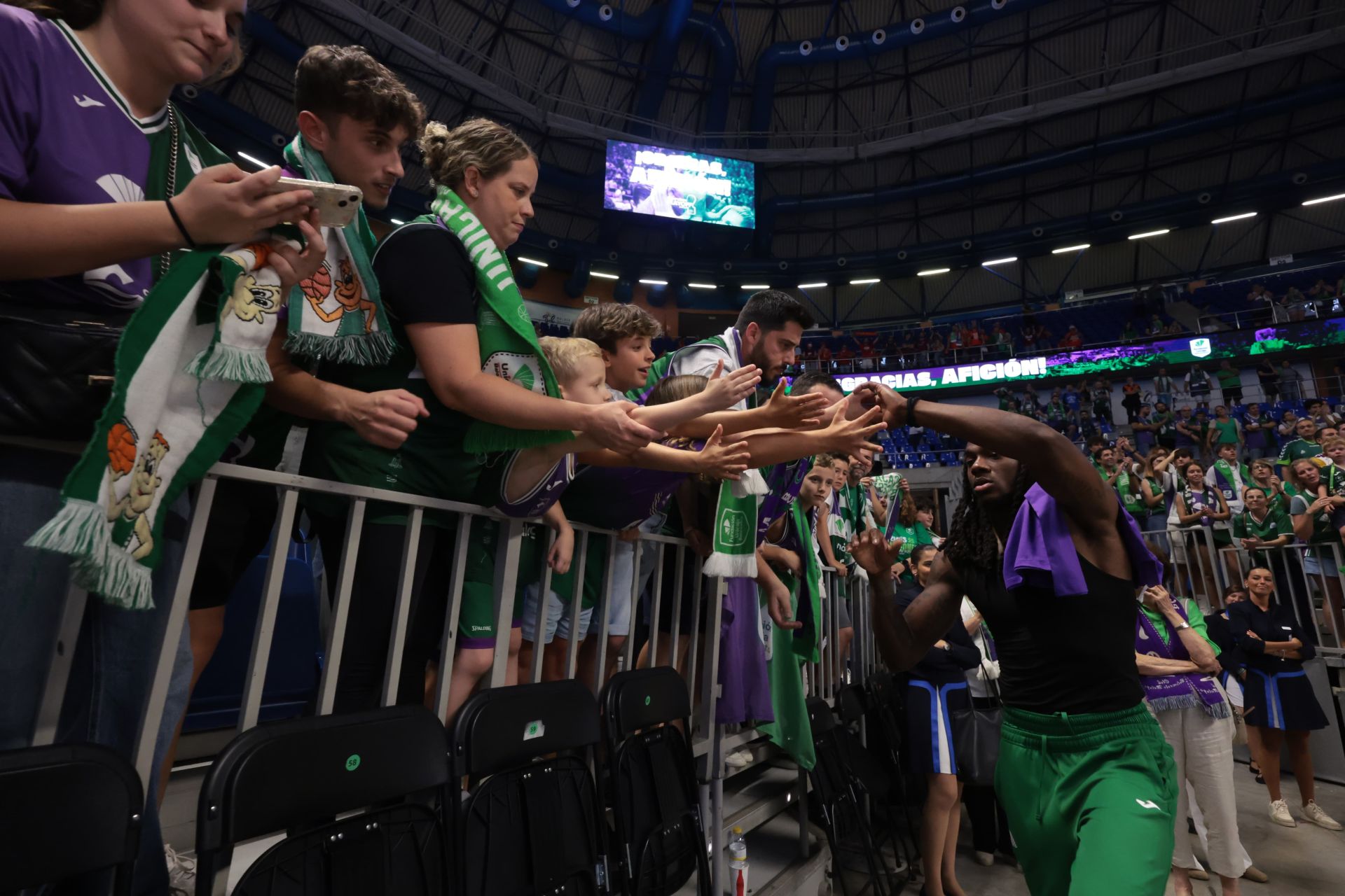 El Unicaja-UCAM Murcia, quinto partido de semifinales, en imágenes