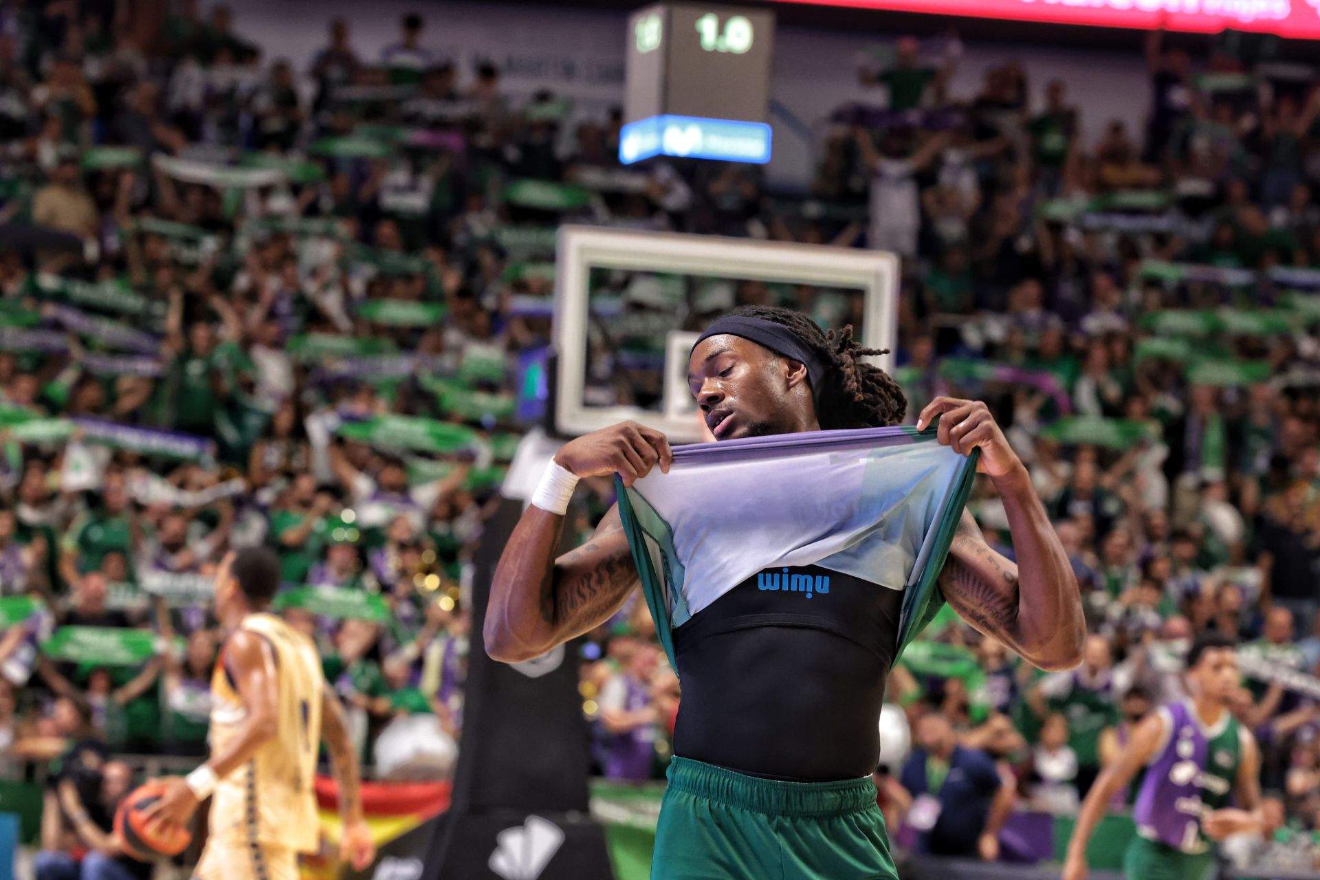 El Unicaja-UCAM Murcia, quinto partido de semifinales, en imágenes