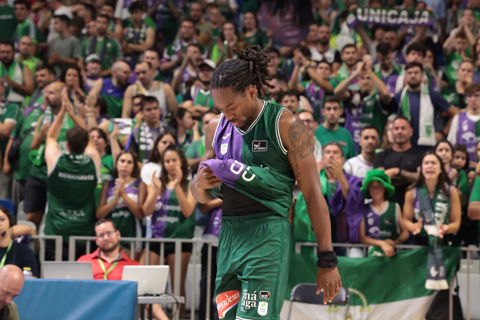 El Unicaja-UCAM Murcia, quinto partido de semifinales, en imágenes