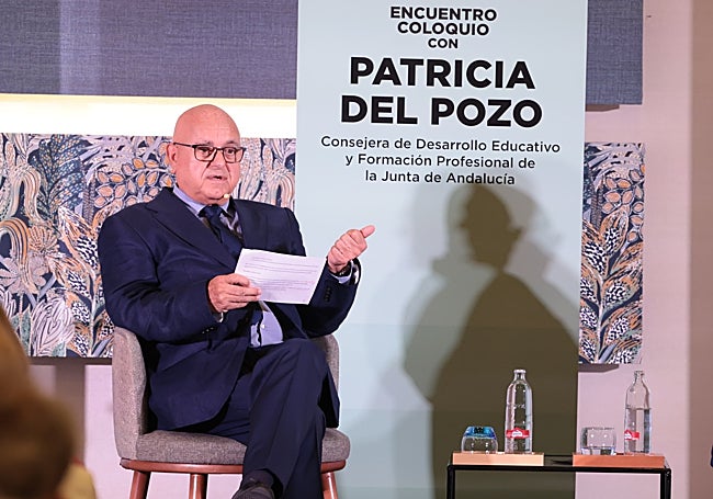 José Moyano, presidente de la Asociación Nacional de Editores de Libros y Material de Enseñanza (ANELE).