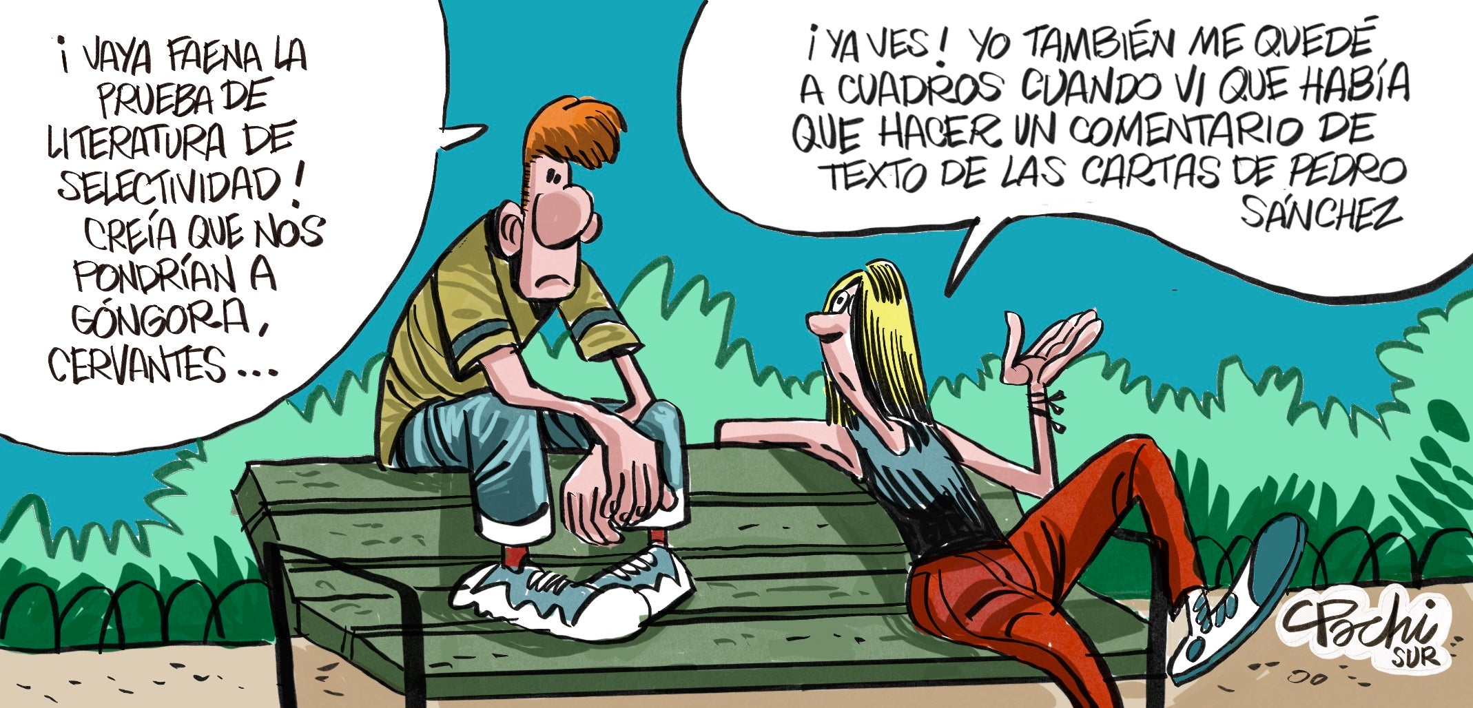 El mes de junio en las viñetas de Idígoras y Pachi