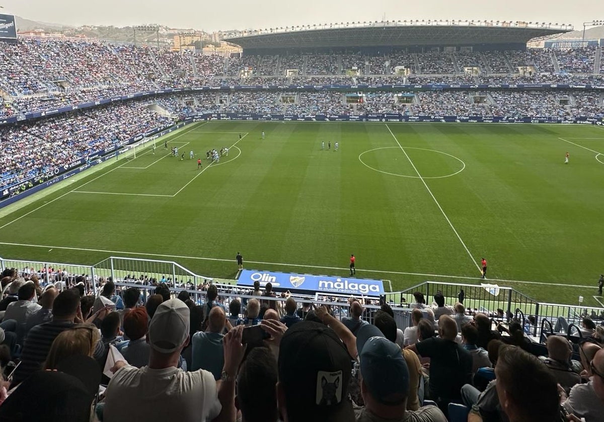 La Rosaleda aspira ante el Celta B a alcanzar la mejor asistencia de la temporada.