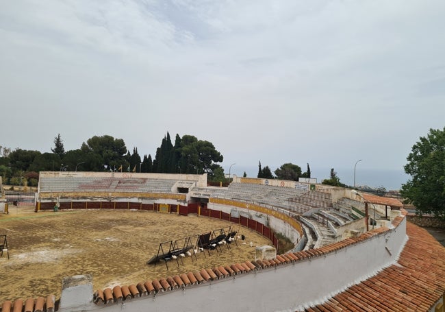 Vista del interior de la plaza.