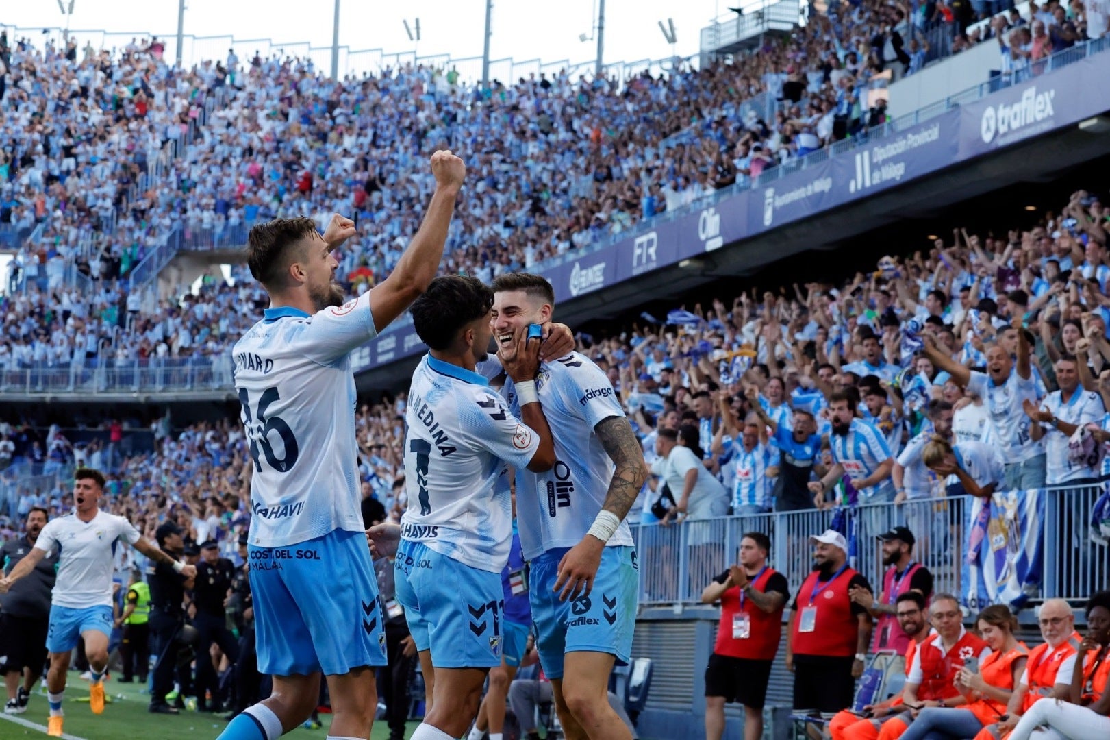 Vídeo de los goles del Málaga para pasar a la final por el ascenso a Segunda