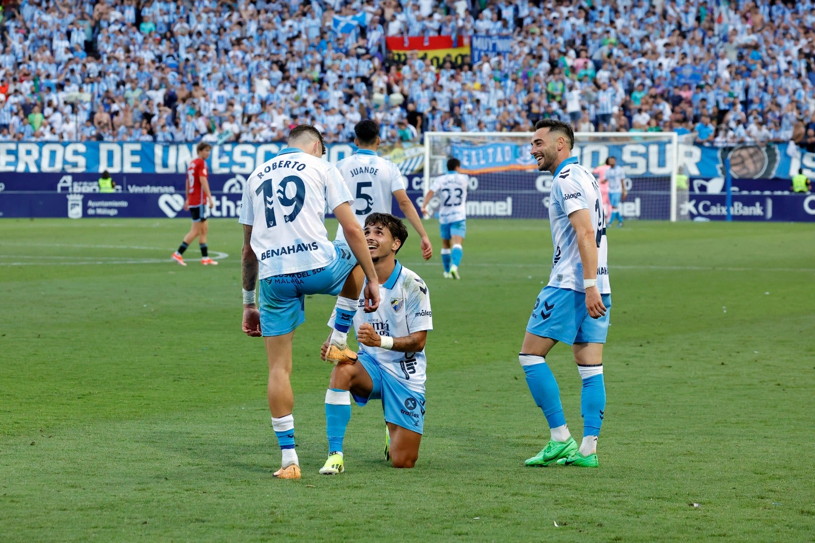 El Málaga-Celta B del &#039;playoff&#039; de ascenso, en imágenes