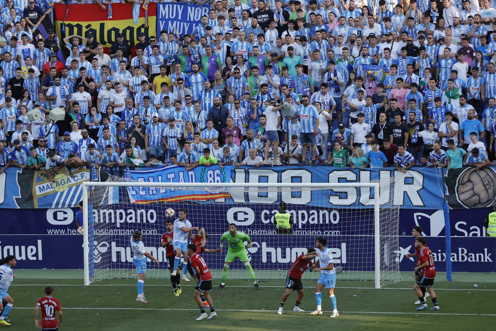 El Málaga-Celta B del &#039;playoff&#039; de ascenso, en imágenes