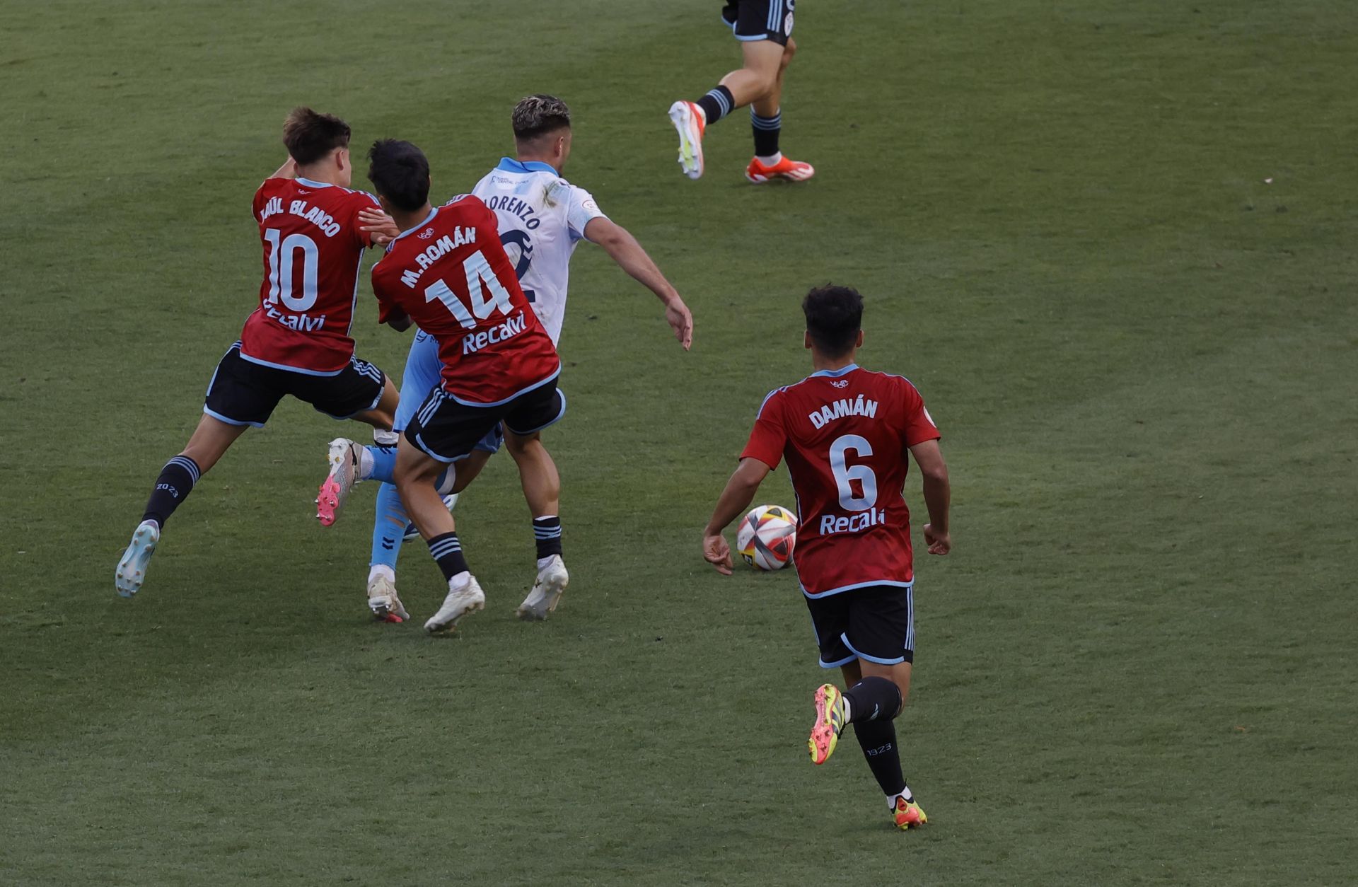 El Málaga-Celta B del &#039;playoff&#039; de ascenso, en imágenes