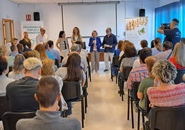 Visita a los alumnos y alumnas de los cursos.