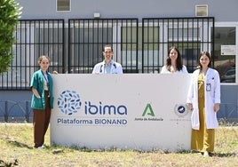 Equipo del Ibima y del Clínico que han liderado el estudio.