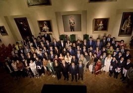 Foto de familia de la entrega de la convocatoria de 2023.