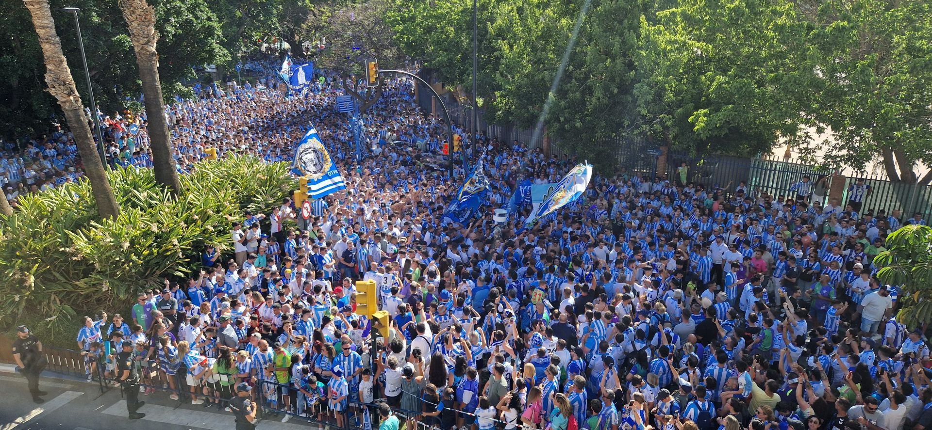 Las mejores imágenes del Málaga-Gimnástic en La Rosaleda