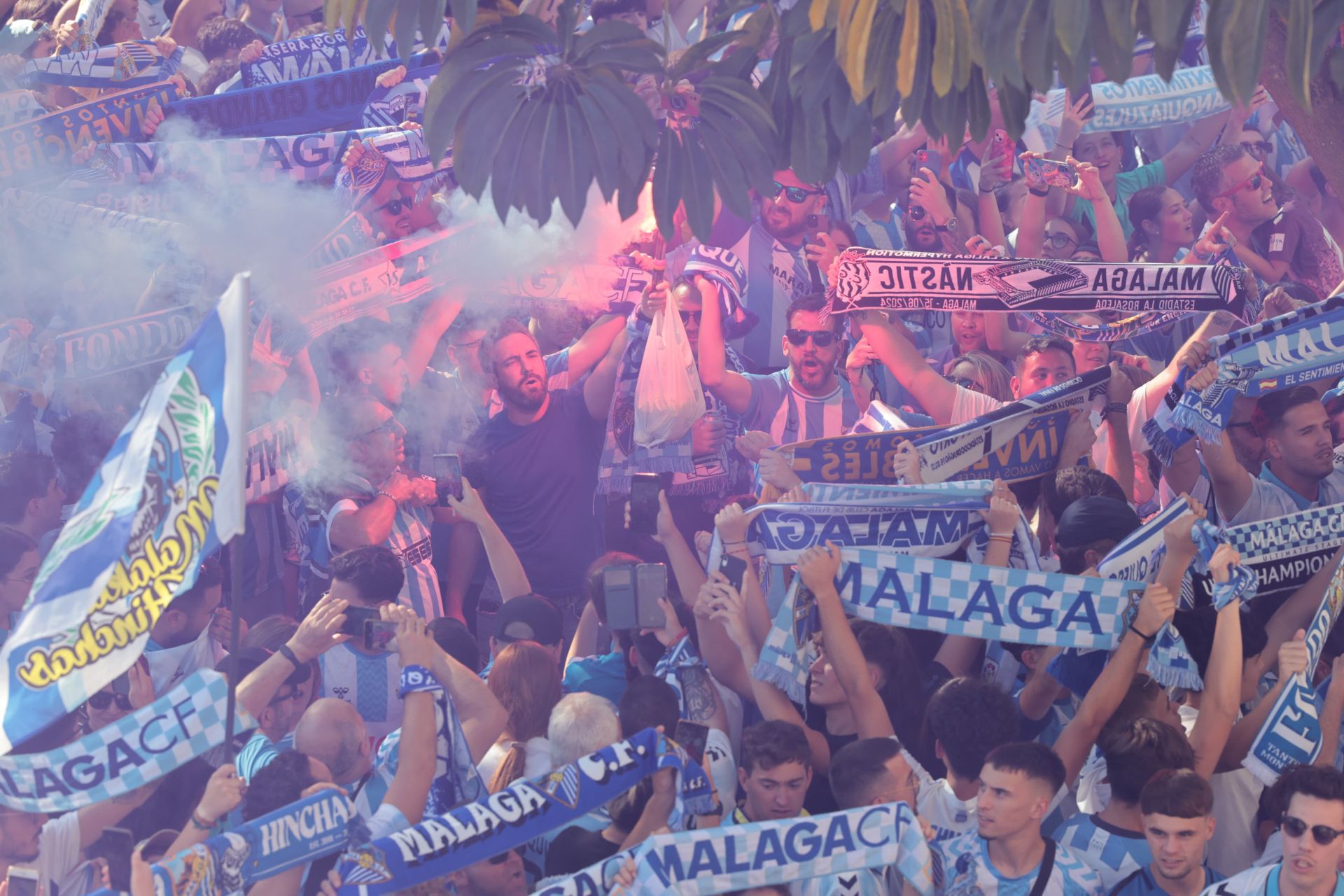 Las mejores imágenes del Málaga-Gimnástic en La Rosaleda