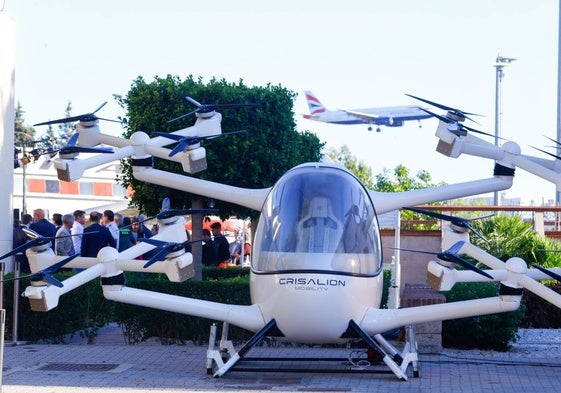 Presentación del prototipo de dron para pasajeros de Crisalion.