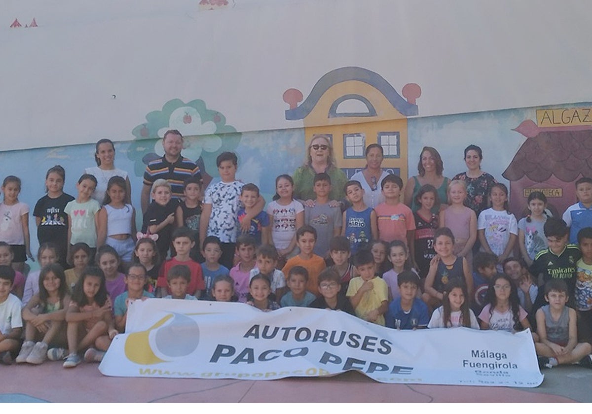 Los premios del IX Concurso Escolar de Dibujo 'Diviértete en Bus' reconocen a colegios de Alhaurín de la Torre, Fuengirola, Mijas, Marbella y Benalmádena