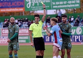 Fotografía del árbitro Éder Mallo Fernández, que dirigirá el Gimnástic-Málaga.