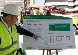 Presentación de las obras y los desvíos que se van a hacer en la calle Hilera.