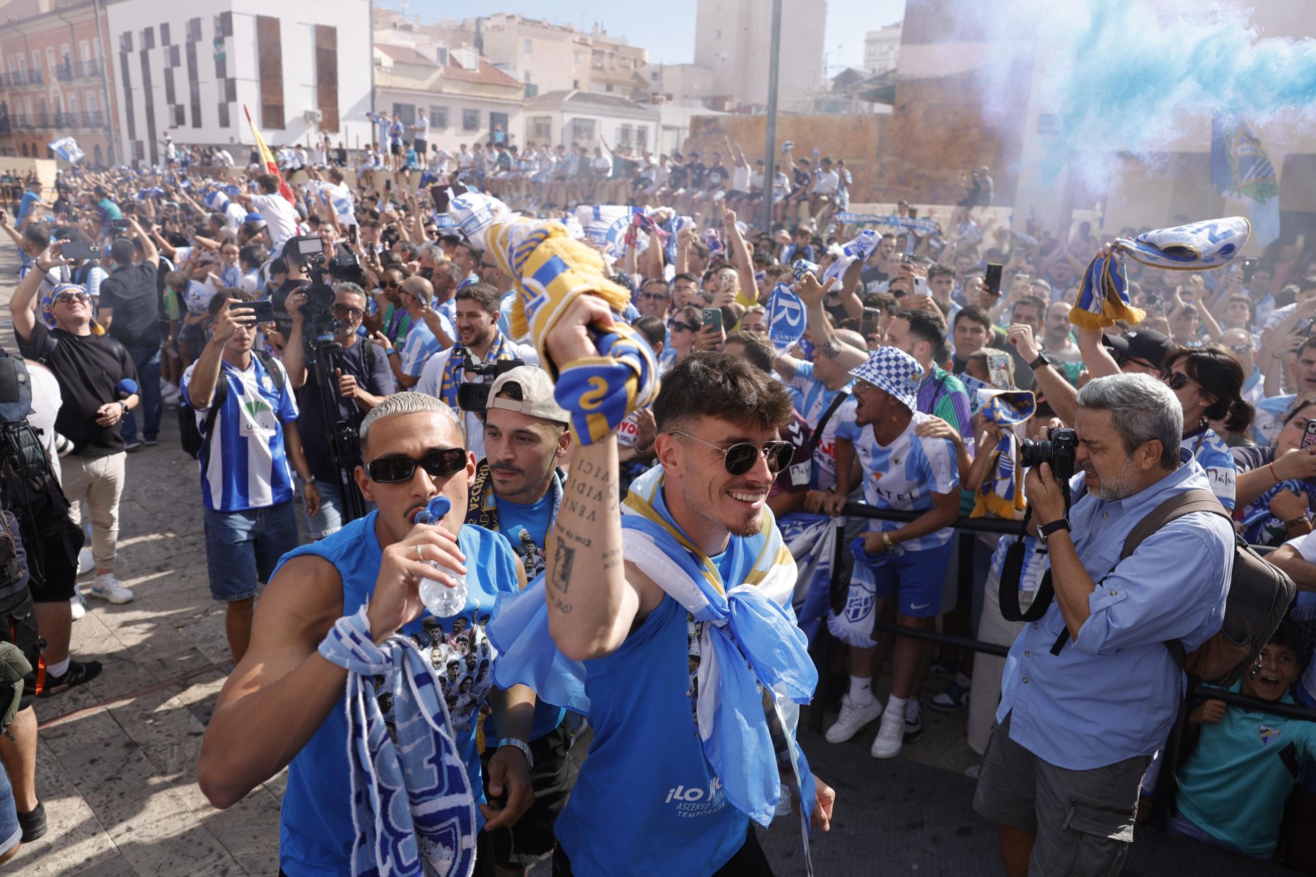 El Málaga, en su visita al Cautivo