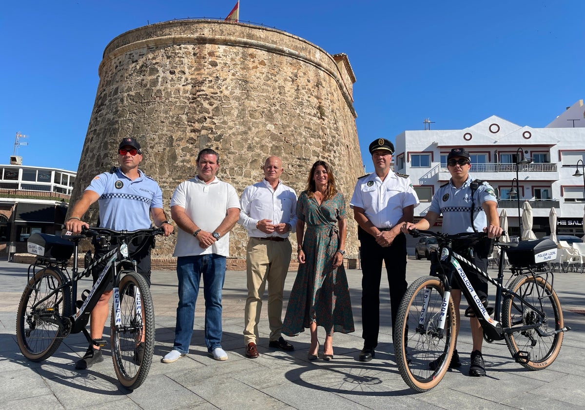 Presentación de la unidad de Policía en Bicicleta.