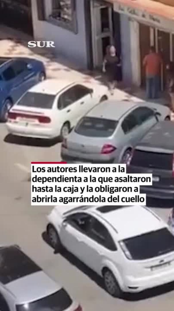 Así fue el atraco en un estanco de Ciudad Jardín