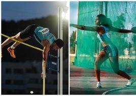 Isidro Leyva y Naomey Ezenwa lideran la expedición malagueña en el Nacional de atletismo