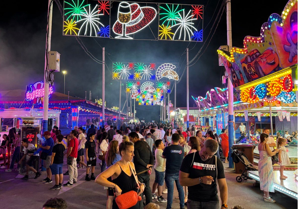 Feria en Las Lagunas de Mijas.