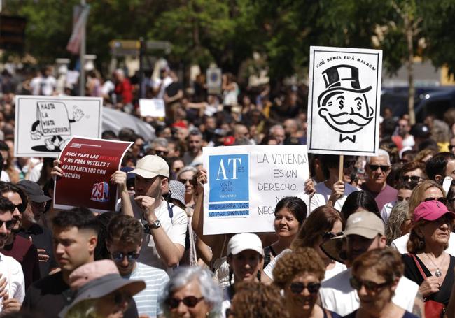 Galería de las pancartas de la manifestación