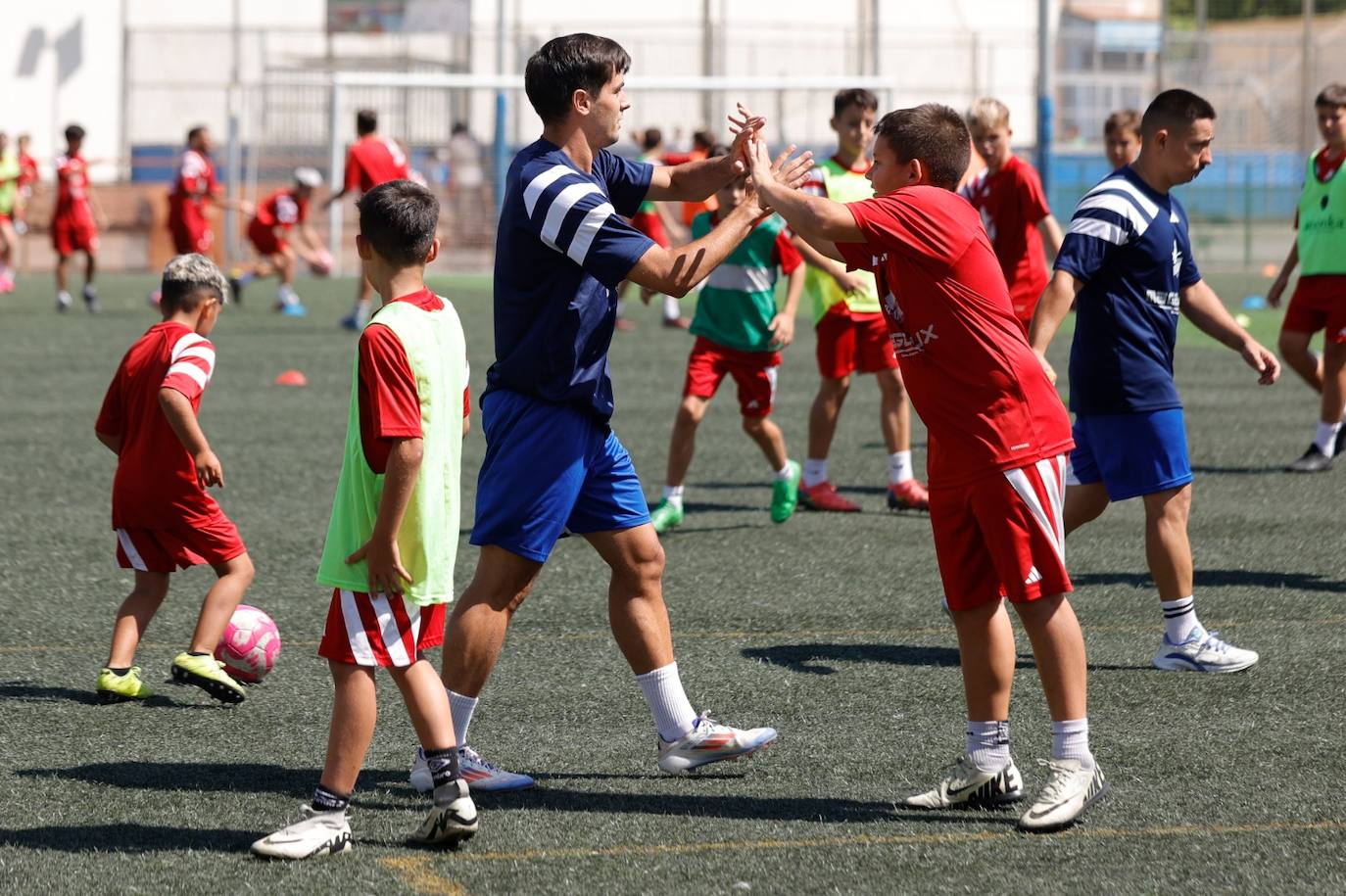 Brahim se vuelca con su campus en Málaga