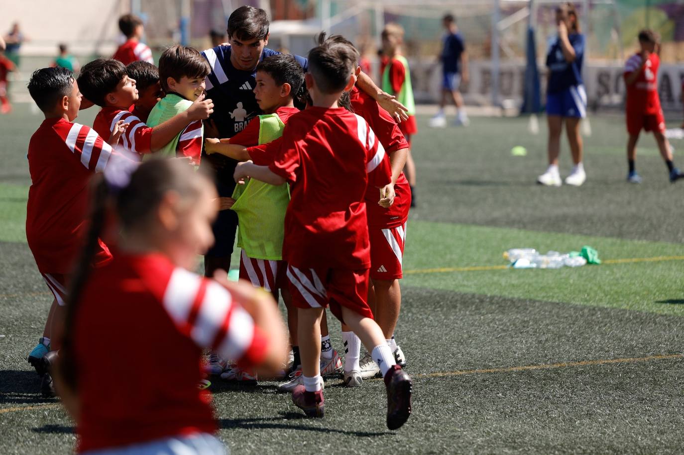 Brahim se vuelca con su campus en Málaga