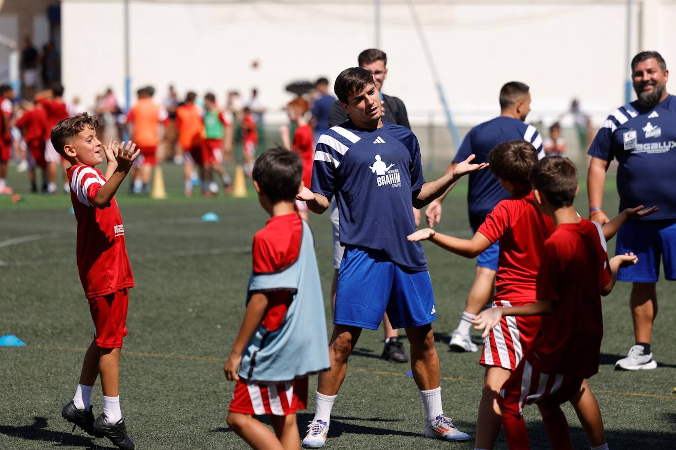 Brahim se vuelca con su campus en Málaga