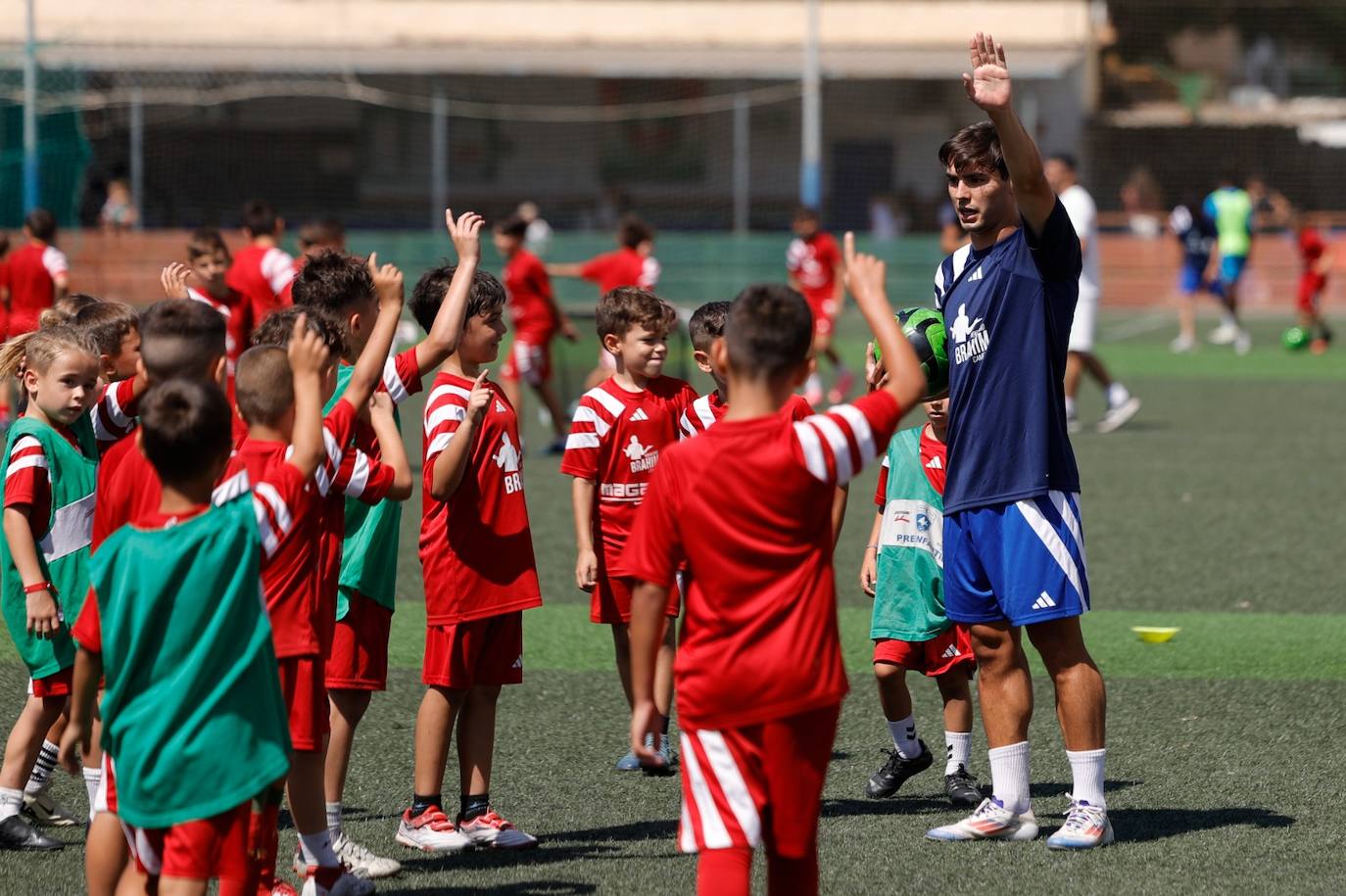 Brahim se vuelca con su campus en Málaga