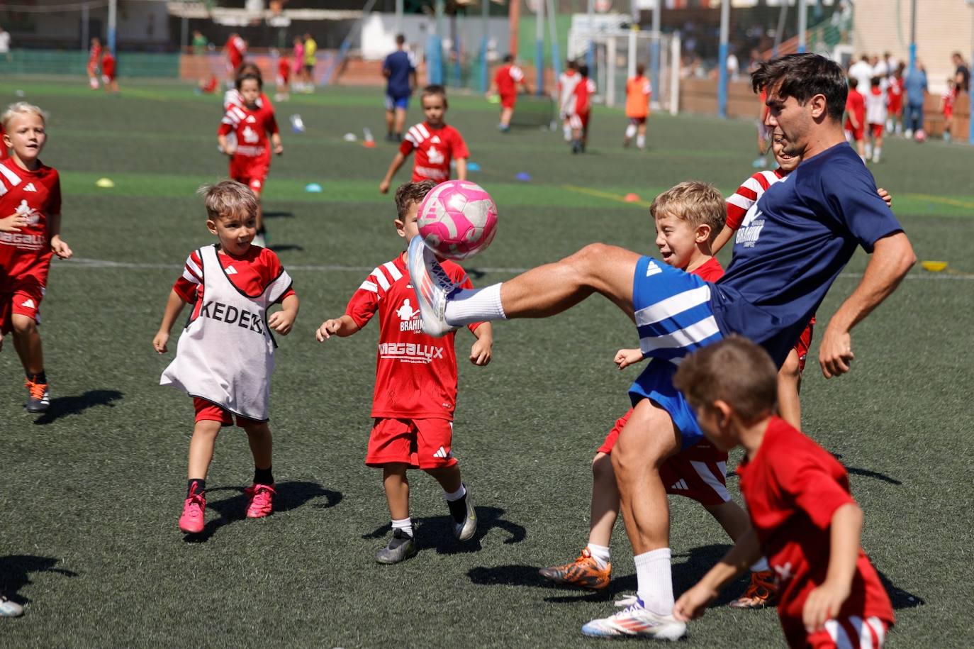 Brahim se vuelca con su campus en Málaga