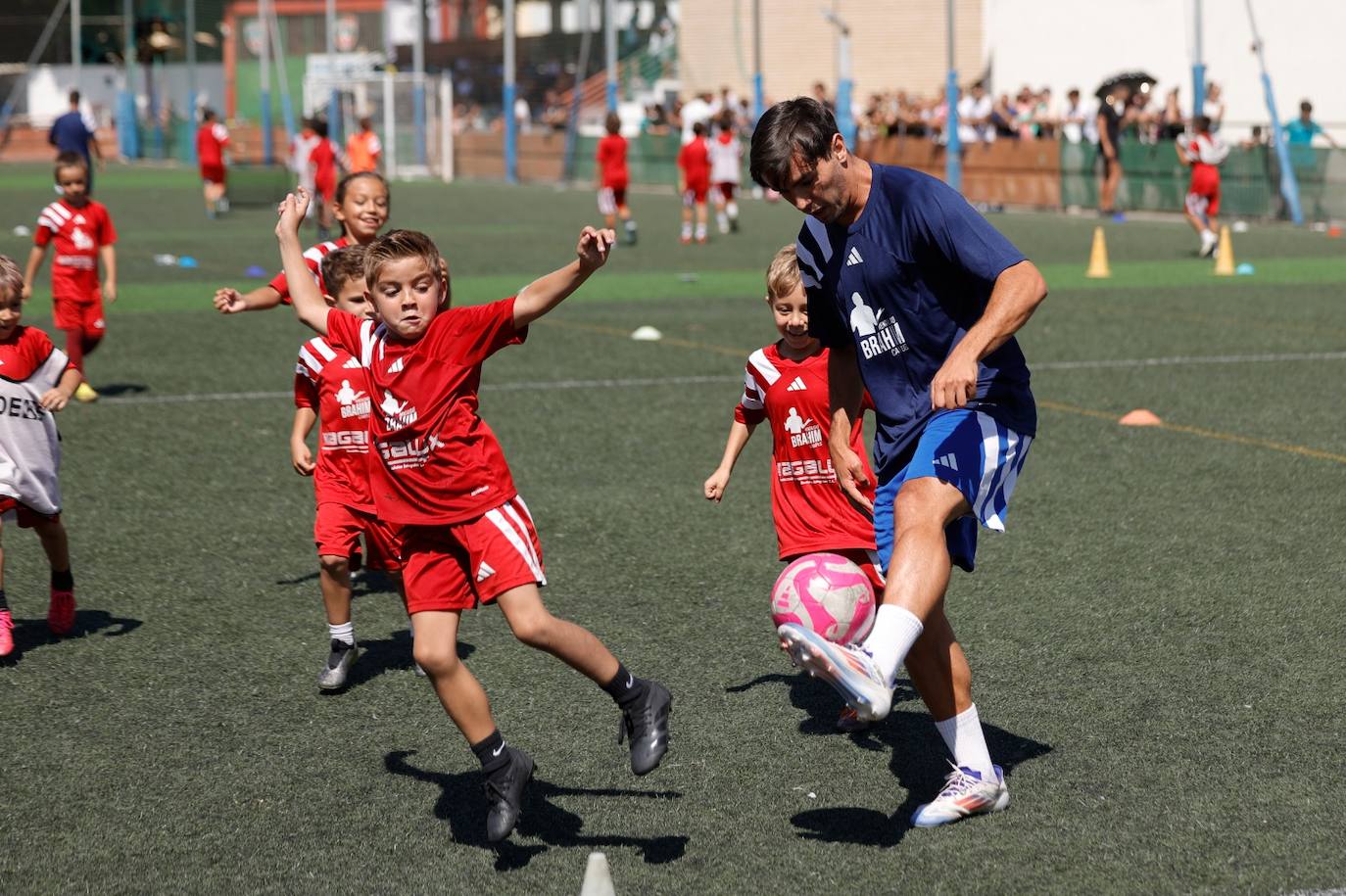 Brahim se vuelca con su campus en Málaga