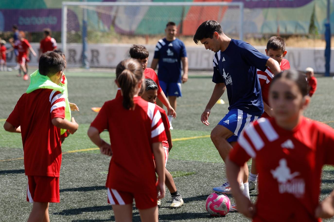 Brahim se vuelca con su campus en Málaga