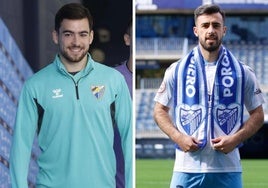 Ramón y Puga, dos de los jugadores que finalizaban su contrato.