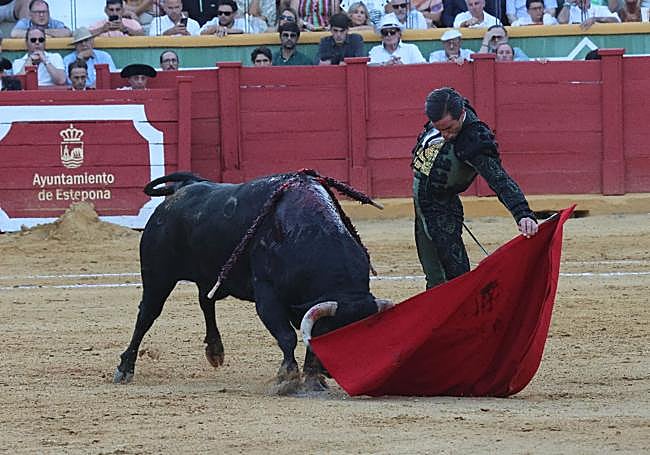 Juan Ortega, en un momento de su actuación.