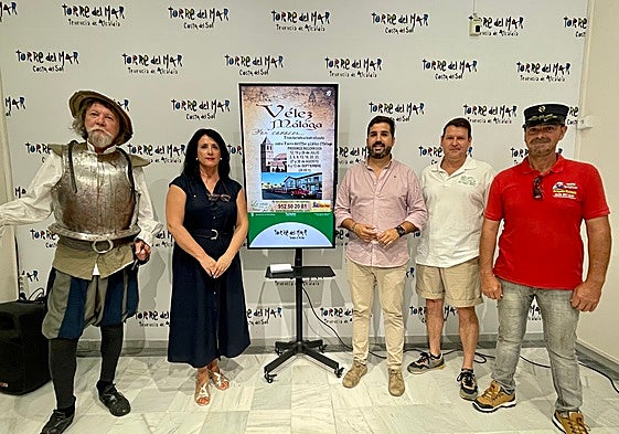 Acto de presentación de las nuevas rutas teatralizadas por Vélez-Málaga.