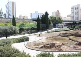 Vista del interior de la Finca del Secretario.