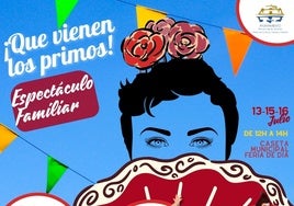 Cartel del espectáculo infantil.
