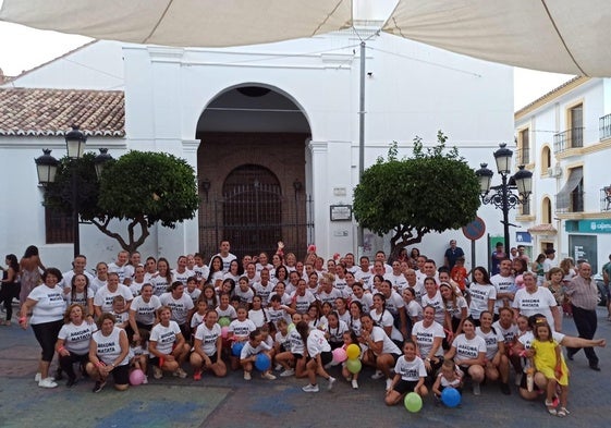 El flashmob del año pasado en Monda.