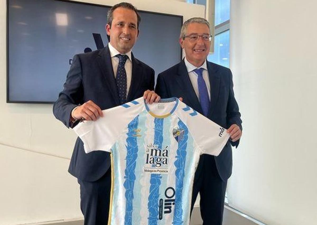 Imagen secundaria 1 - Así es la nueva y rompedora camiseta del Málaga