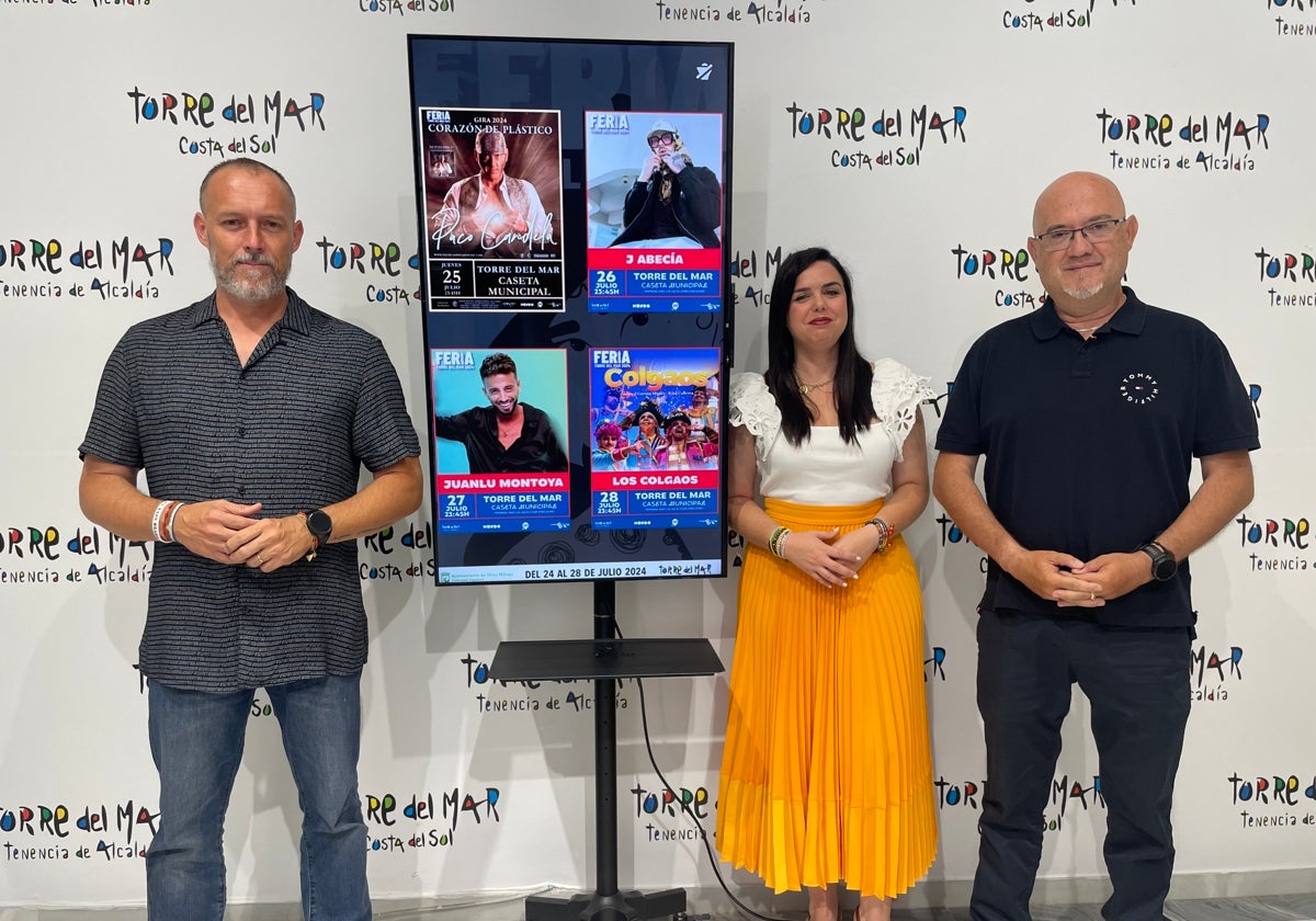 Acto de presentación de la programación de la Feria de Torre del Mar.