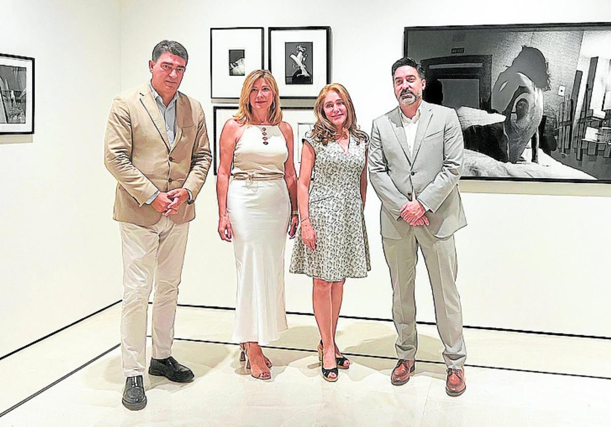 Javier Ferrer, Susana Lloret, Lourdes Moreno y Sergio Angusto.