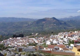 Imagen de archivo del casco urbano de Periana.